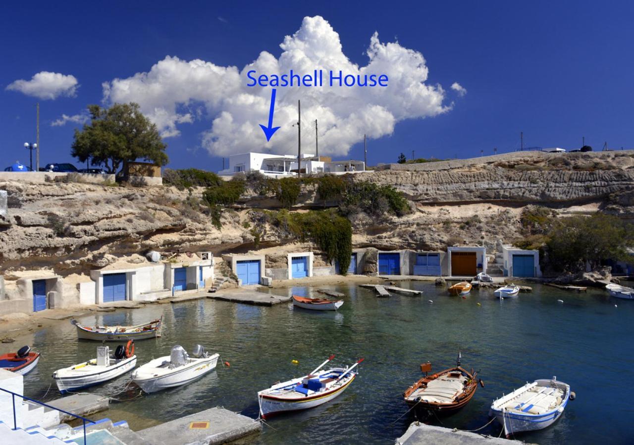 Seashell Mandrakia Sea View Exterior foto
